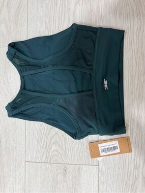 Elite Eleven Dark Green Performance Crop Tank Top